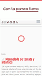 Mobile Screenshot of conlapanzallena.com